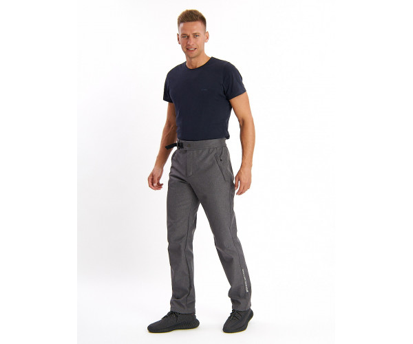 Брюки мужские серого цвета 077Sr
