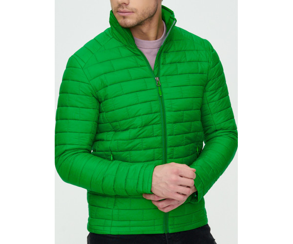 Куртка стеганная Valianly зеленого цвета 93354Z