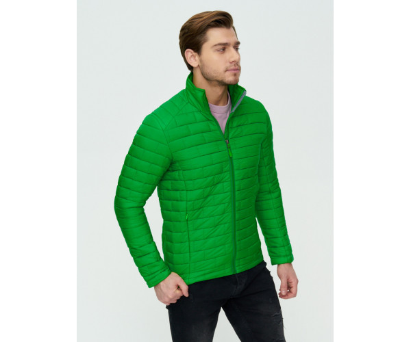 Куртка стеганная Valianly зеленого цвета 93354Z