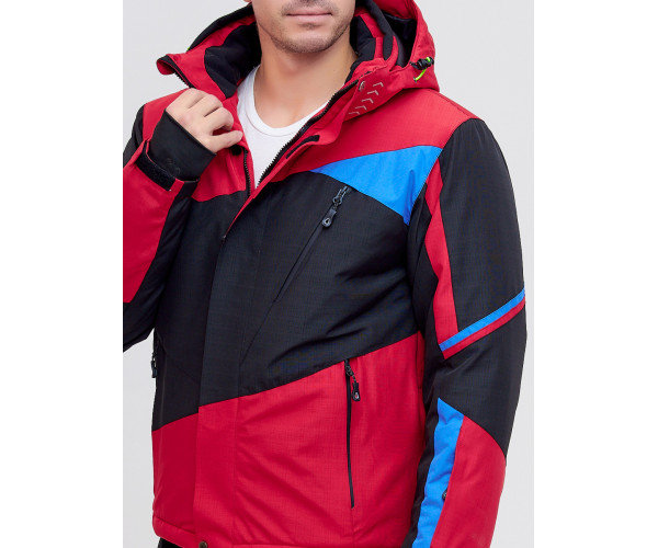 Горнолыжный костюм  красного цвета 02071Kr