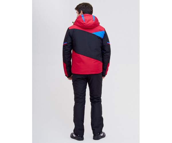 Горнолыжный костюм  красного цвета 02071Kr