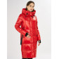 Куртка зимняя красного цвета 72101Kr