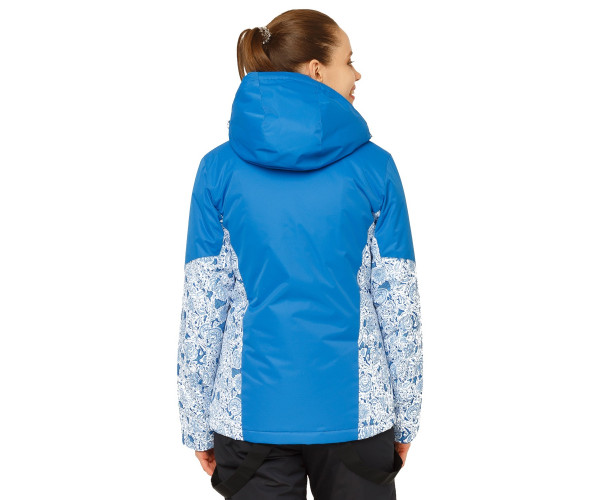 Костюм горнолыжный женский синего цвета 017122S