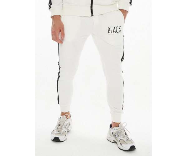 Спортивный костюм трикотажный белого цвета 9153Bl