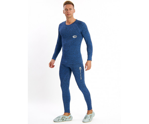 Термобелье мужское синего цвета 2208S