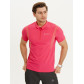 Футболка поло мужская розового цвета 93424R