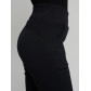 Cтрейчевые брюки утепленные женские черного цвета 2033Ch