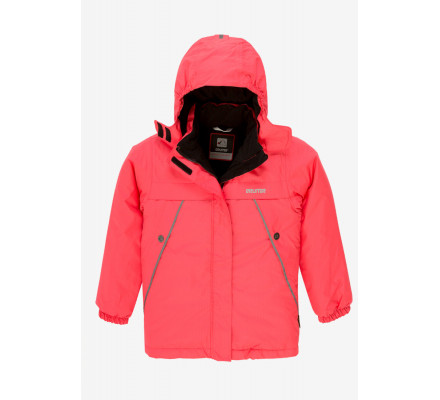 Подростковая для девочки демисезонная спортивная куртка розового цвета 016-2R