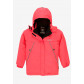 Подростковая для девочки демисезонная спортивная куртка розового цвета 016-2R