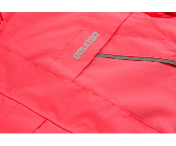 Подростковая для девочки демисезонная спортивная куртка розового цвета 016-2R