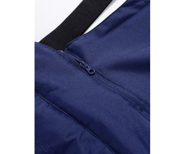 Горнолыжный костюм Valianly детский темно-синего цвета 90071TS