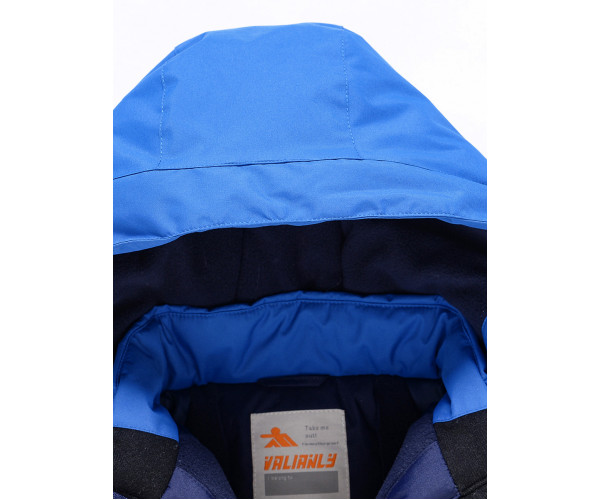 Горнолыжный костюм Valianly детский темно-синего цвета 90071TS