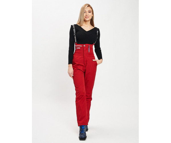 Брюки горнолыжные красного цвета 102Kr