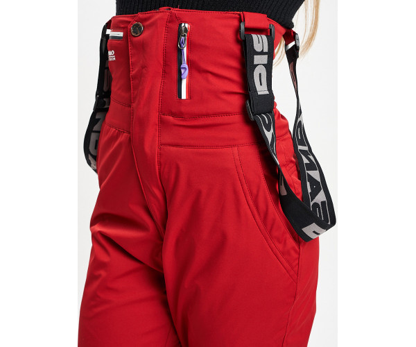 Брюки горнолыжные красного цвета 102Kr