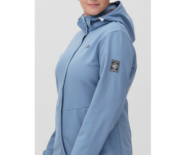 Костюм  bigsize голубого цвета 02034-1Gl