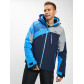Горнолыжная куртка мужская синего цвета 77019S
