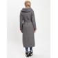 Пальто демисезонное серого цвета 42107Sr