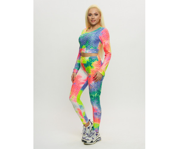 Костюм для фитнеса женский хаки цвета 2007Sl