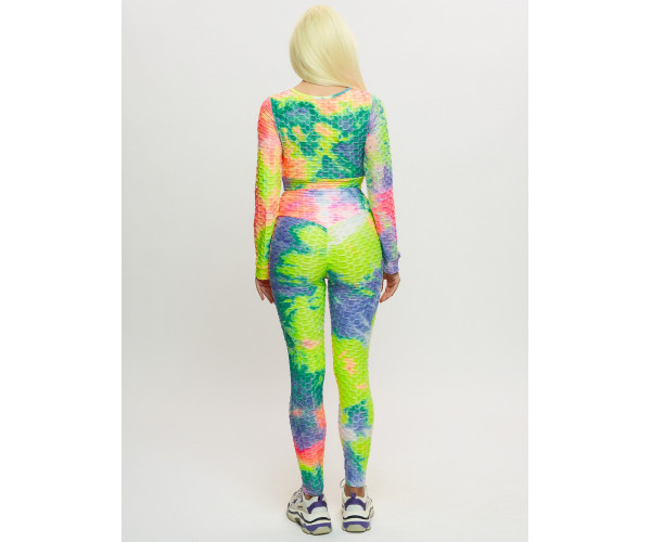 Костюм для фитнеса женский хаки цвета 2007Sl