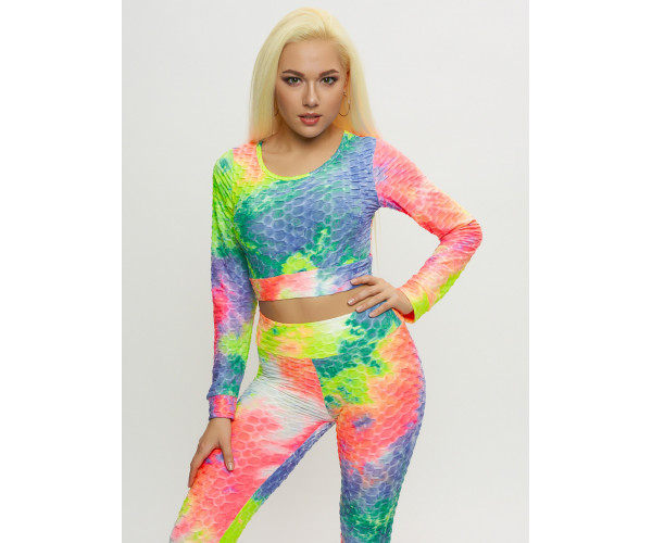 Костюм для фитнеса женский хаки цвета 2007Sl