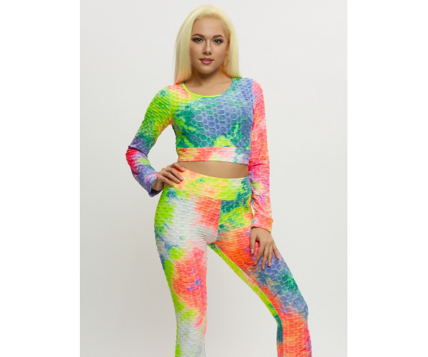 Костюм для фитнеса женский хаки цвета 2007Sl