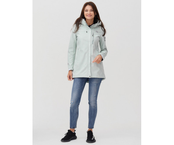 Ветровка  женская бирюзового цвета 2022Br