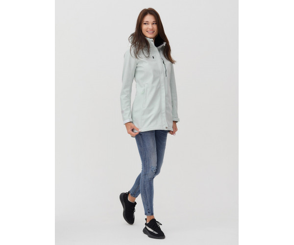 Ветровка  женская бирюзового цвета 2022Br