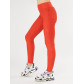 Леггинсы женские красного цвета 1165Kr