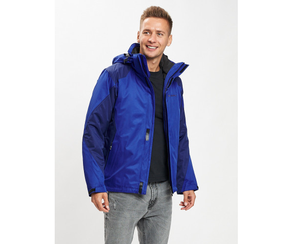 Куртка демисезонная 3 в 1синего цвета 93213S