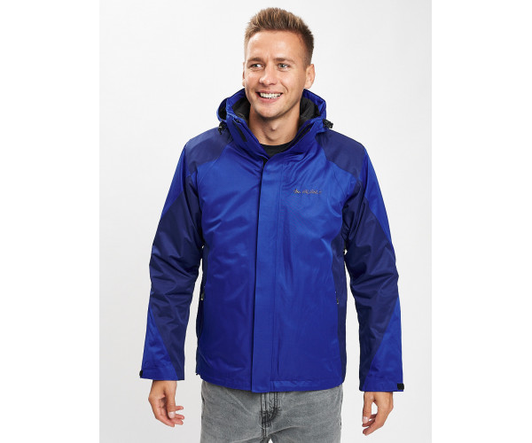 Куртка демисезонная 3 в 1синего цвета 93213S