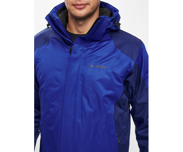 Куртка демисезонная 3 в 1синего цвета 93213S