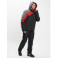 Горнолыжный костюм мужской красного цвета 077013Kr