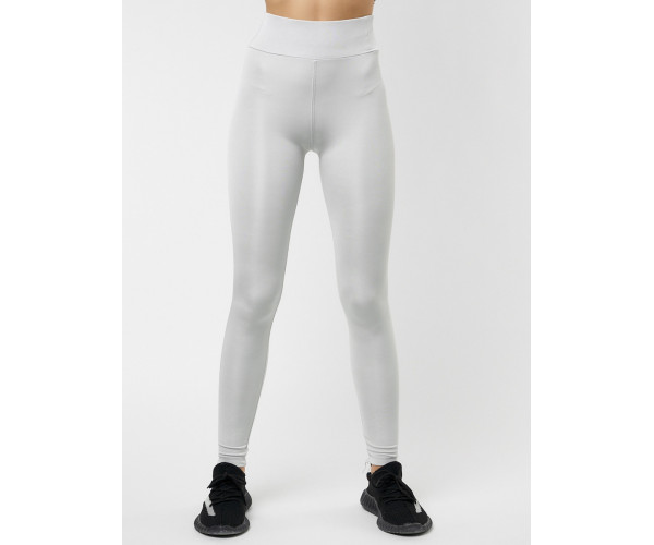 Леггинсы женские светло-серого цвета 22092SS