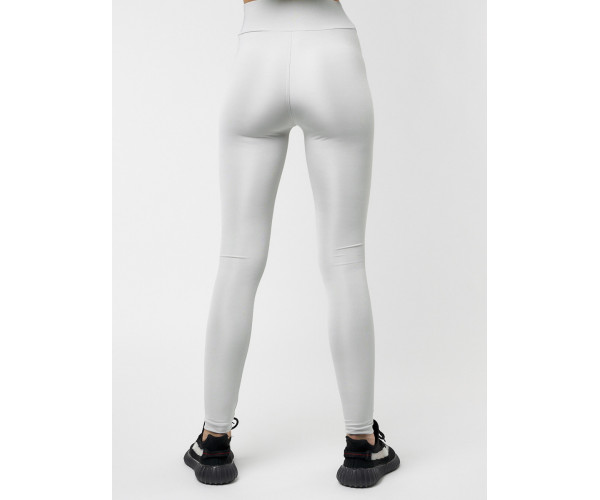 Леггинсы женские светло-серого цвета 22092SS