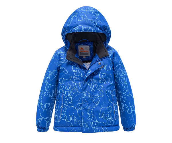 Горнолыжный костюм Valianly детский синего цвета 9011S
