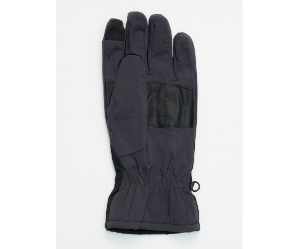 Горнолыжные перчатки мужские темно-серого цвета 607TC