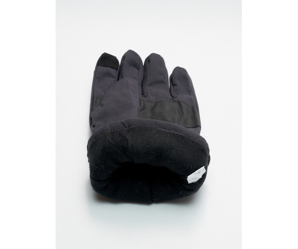 Горнолыжные перчатки мужские темно-серого цвета 607TC