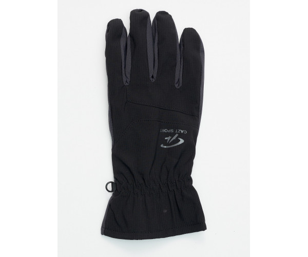 Горнолыжные перчатки мужские темно-серого цвета 607TC