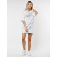 Туника женская с цепочкой белого цвета 28014Bl