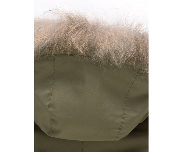 Парка зимняя Valianly для мальчика хаки цвета 90431Kh