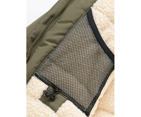 Парка зимняя Valianly для мальчика хаки цвета 90431Kh