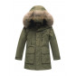 Парка зимняя Valianly для мальчика хаки цвета 90431Kh