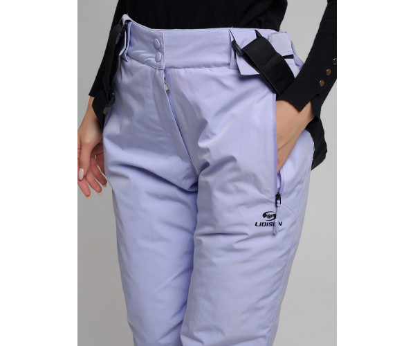 Горнолыжный костюм женский фиолетового цвета 77038F