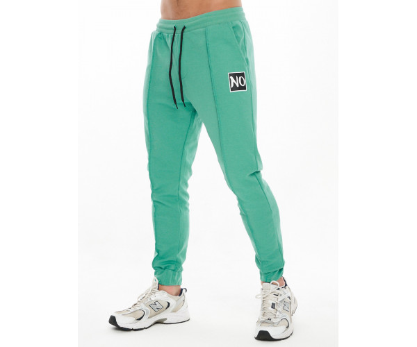 Костюм джоггеры с футболкой салатового цвета 9181Sl