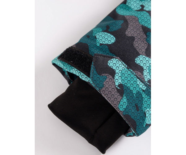 Горнолыжный костюм Valianly для мальчика темно-зеленого цвета 9015TZ