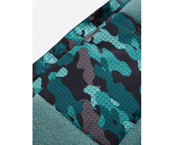 Горнолыжный костюм Valianly для мальчика темно-зеленого цвета 9015TZ