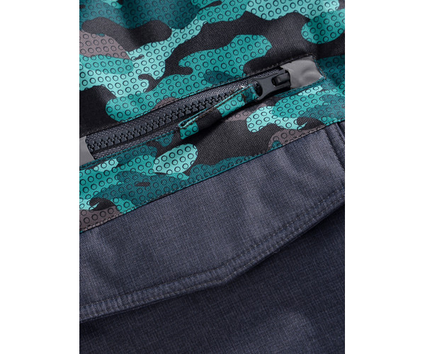 Горнолыжный костюм Valianly для мальчика темно-зеленого цвета 9015TZ