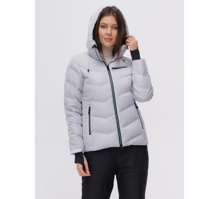 Горнолыжная куртка  серого цвета 2081Sr