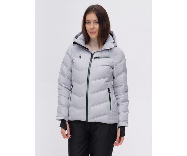 Горнолыжная куртка  серого цвета 2081Sr