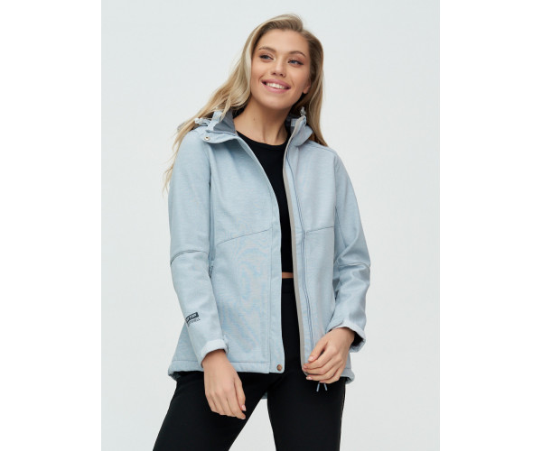 Костюм женский  светло-серого цвета 02035SS